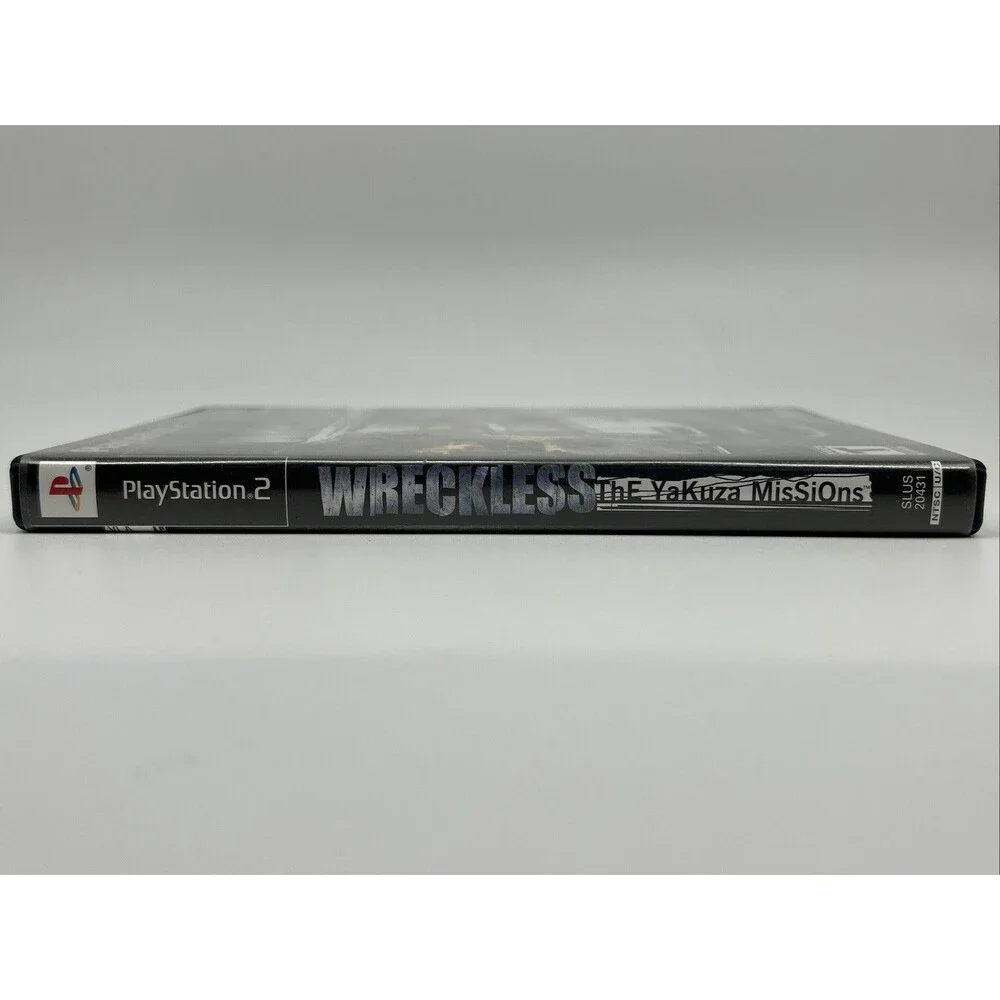 Wreckless: The Yakuza Missions – PlayStation 2 PS2 Tested Working Fast Sipping